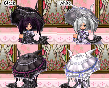 Pretty Ruffle Parasol